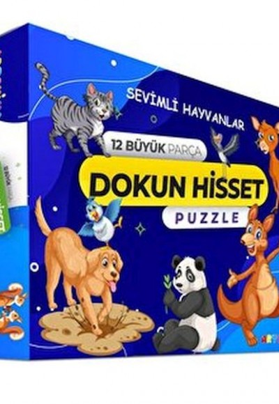 Sevimli Hayvanlar - Dokun Ve Hisset Puzzle