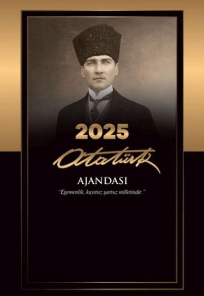2025 Atatürk Ajandası - Kalpaklı 2025 Atatürk Ajandası - Kalpaklı