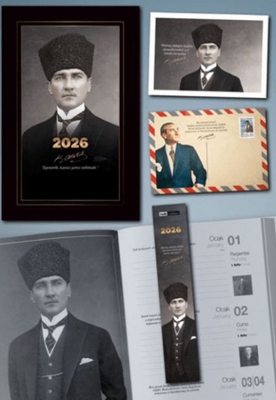 2026 Atatürk Ajandası - Kalpaklı 2026 Atatürk Ajandası - Kalpaklı