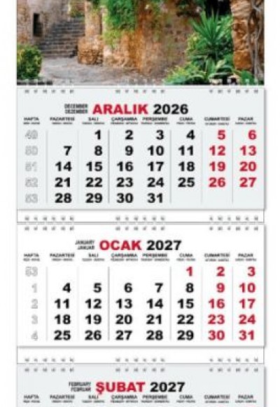 2027 Gemici Duvar Takvimi - Papingo Yunanistan 2027 Gemici Duvar Takvimi - Papingo Yunanistan