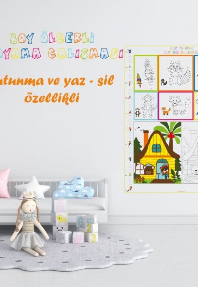 Boy Ölçerli Boyama (Blister)