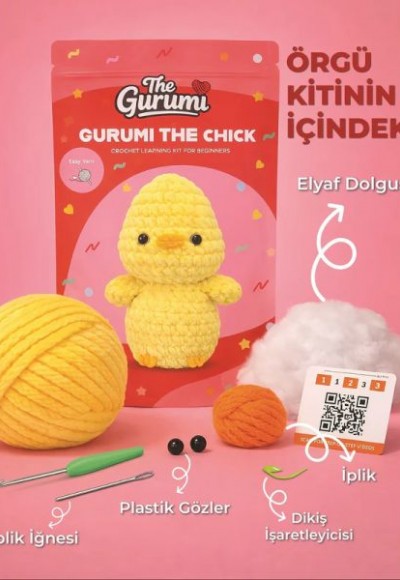 The Gurumi Civciv Örgü Öğrenme Kiti (TG002) The Gurumi Civciv Örgü Öğrenme Kiti (TG002)