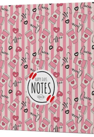 Kahve 8 - Çizgisiz Yan Boyamalı Defter Kahve 8 - Çizgisiz Yan Boyamalı Defter