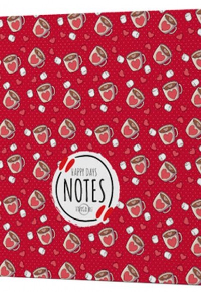 Kahve 9 - Çizgisiz Yan Boyamalı Defter Kahve 9 - Çizgisiz Yan Boyamalı Defter