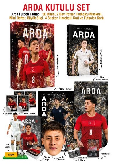 Arda Özel Kutulu Set – Sahanın Yıldızları Arda Özel Kutulu Set – Sahanın Yıldızları