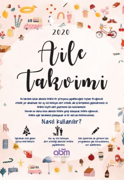 2020 Aile Takvimi 2020 Aile Takvimi