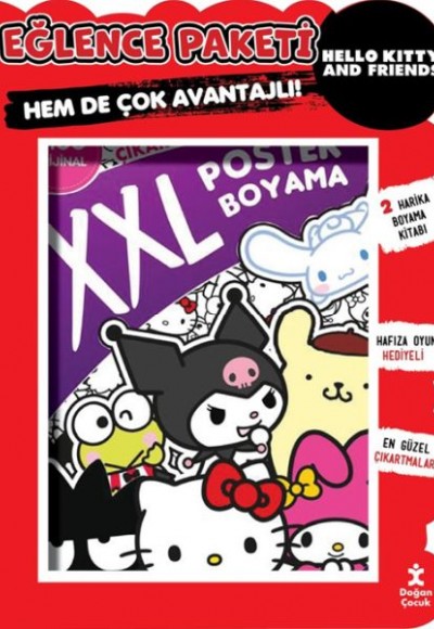 Hello Kitty 2'li Boyama Eğlence Paketi Hello Kitty 2'li Boyama Eğlence Paketi
