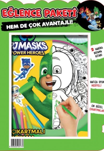 Pjmasks 2'li Boyama Eğlence Paketi Pjmasks 2'li Boyama Eğlence Paketi