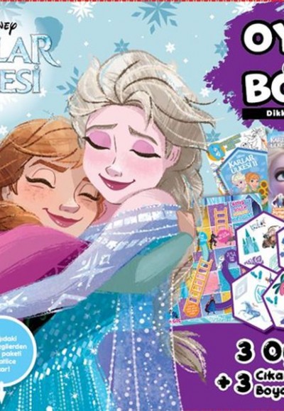 Disney Karlar Ülkesi Oyna ve Boya Kutulu Set