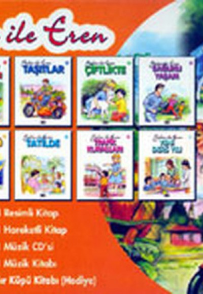 Selen ile Eren Çocuk Şarkıları Kitabı CD’si Selen ile Eren Çocuk Şarkıları Kitabı CD’si