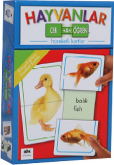 Çek ve Öğren - Hayvanlar (Ciltli)