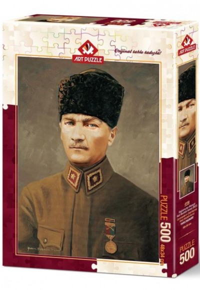Başkomutan Mareşal Gazi Mustafa Kemal Atatürk 4158 (500 Parça) Başkomutan Mareşal Gazi Mustafa Kemal Atatürk 4158 (500 Parça)