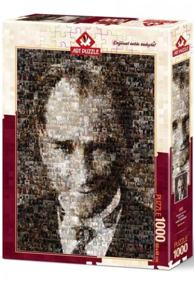 Mustafa Kemal Atatürk Kolaj 4405 (1000 Parça) Mustafa Kemal Atatürk Kolaj 4405 (1000 Parça)