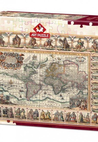 Eski Dünya Haritası 4584 (1000 Parça) Eski Dünya Haritası 4584 (1000 Parça)