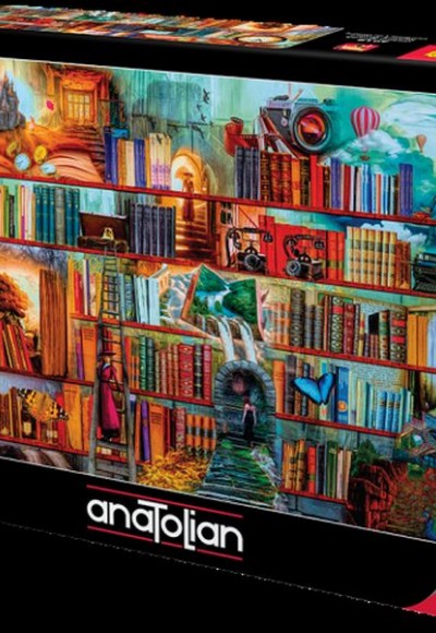 Anatolian Gizemli Kitaplık/ Mystery Writers 3000 Parça Puzzle Anatolian Gizemli Kitaplık/ Mystery Writers 3000 Parça Puzzle