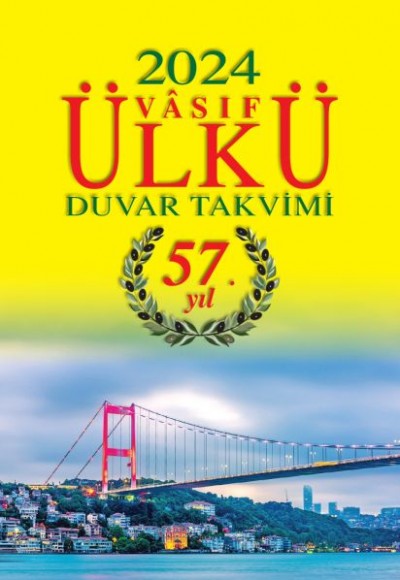 Ülkü Duvar Takvimi - 2024 Ülkü Duvar Takvimi - 2024