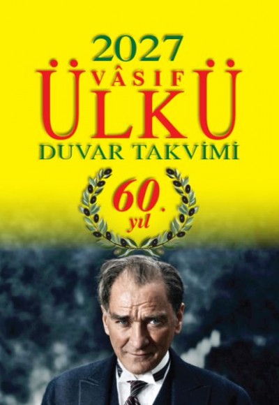 Ülkü Duvar Takvimi - 2027 Ülkü Duvar Takvimi - 2027