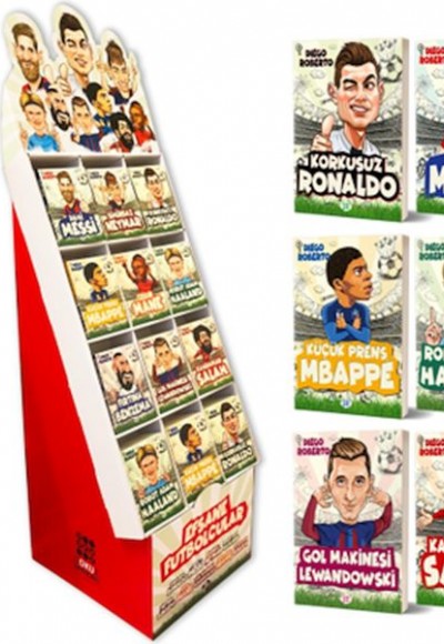Efsane Futbolcular Serisi Standı (225 Adet Kitap) Efsane Futbolcular Serisi Standı (225 Adet Kitap)