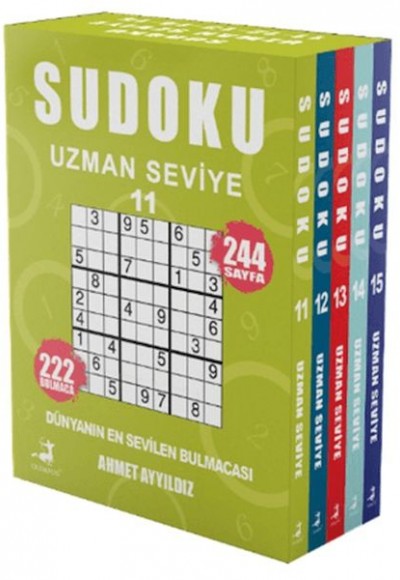 Sudoku Uzman Seviye 5 Kitap Set