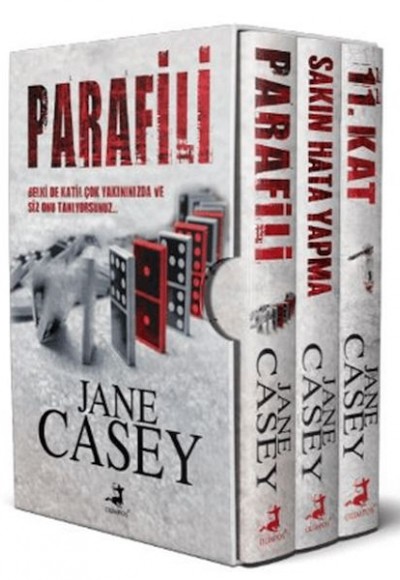 Jane Casey Maeve Kerrigan Serisi 2 - Kutulu Set Jane Casey Maeve Kerrigan Serisi 2 - Kutulu Set