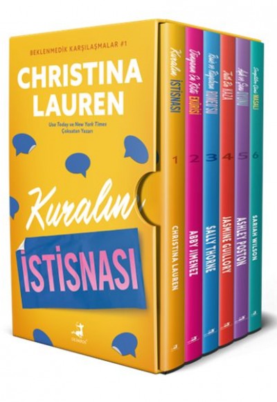 Beklenmedik Karşılaşmalar Serisi Kutulu Set – 6 Kitap Beklenmedik Karşılaşmalar Serisi Kutulu Set – 6 Kitap