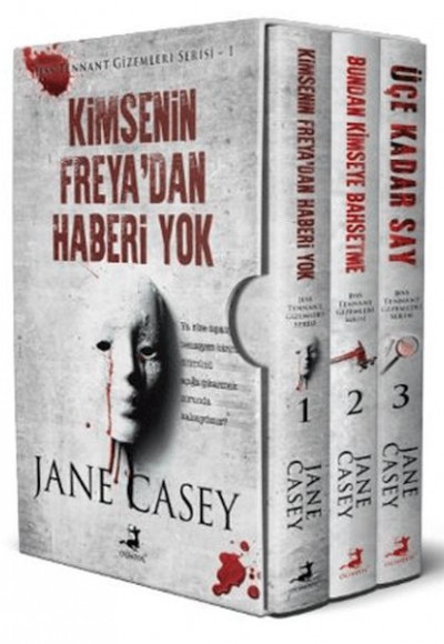 Jane Casey Jess Tennant Serisi - Kutulu Set Jane Casey Jess Tennant Serisi - Kutulu Set