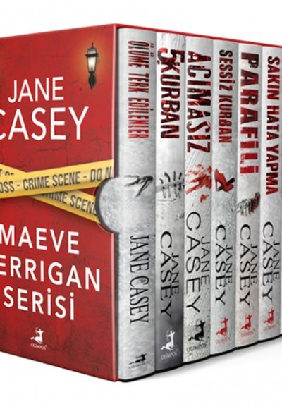 Jane Casey Maeve Kerrigan Serisi Tüm Kitaplar - Kutulu Set Jane Casey Maeve Kerrigan Serisi Tüm Kitaplar - Kutulu Set