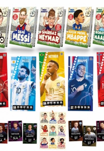 Efsane Futbolcular (Ciltli 5 Kitap Takım) Efsane Futbolcular (Ciltli 5 Kitap Takım)
