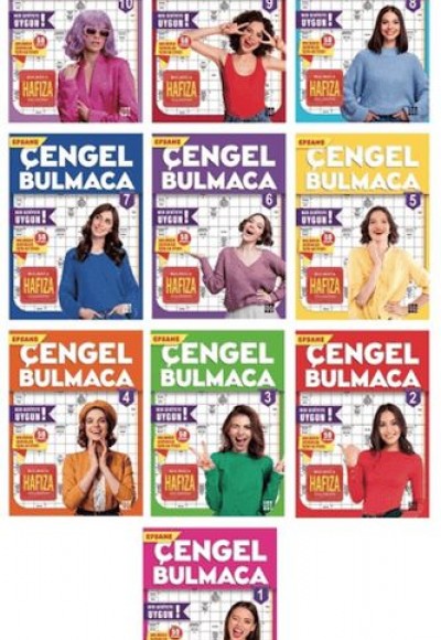 Efsane Çengel Bulmaca (10 Kitap Takım)