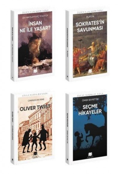 Dünya Klasikleri Seti - 4 Kitap Takım Dünya Klasikleri Seti - 4 Kitap Takım