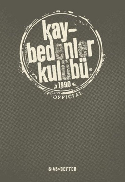 Kaybedenler Kulübü Kare Defter Kaybedenler Kulübü Kare Defter