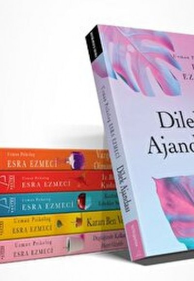 Esra Ezmeci Defter Hediyeli 5 Kitap Set Dilek Ajandası Hediyeli Esra Ezmeci Defter Hediyeli 5 Kitap Set Dilek Ajandası Hediyeli