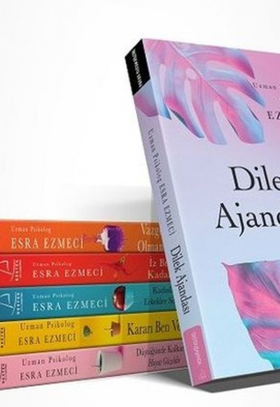 Esra Ezmeci Seti - Defter Hediyeli 5 Kitap Takım Dilek Ajandası Hediyeli Esra Ezmeci Seti - Defter Hediyeli 5 Kitap Takım Dilek Ajandası Hediyeli