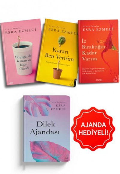 Esra Ezmeci Psikoloji Seti 3 Kitap Dilek Ajanda Hediyeli Esra Ezmeci Psikoloji Seti 3 Kitap Dilek Ajanda Hediyeli