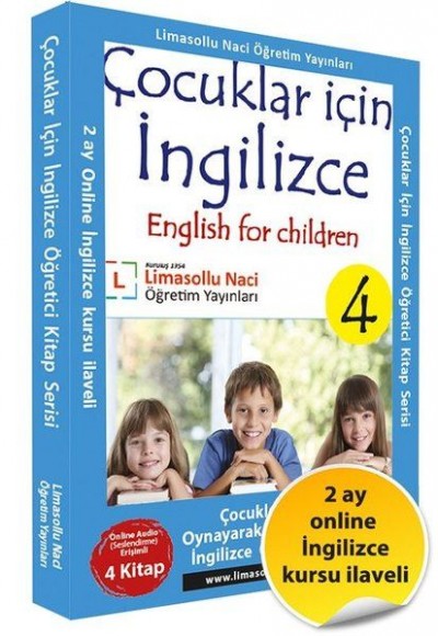 Çocuklar için İngilizce Kitap Serisi - 4 Kitap Takım Çocuklar için İngilizce Kitap Serisi - 4 Kitap Takım