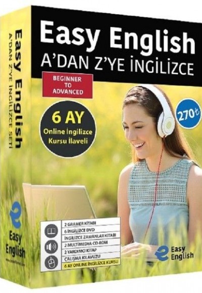 Easy English A’dan Z’ye İngilizce Eğitim Seti Easy English A’dan Z’ye İngilizce Eğitim Seti