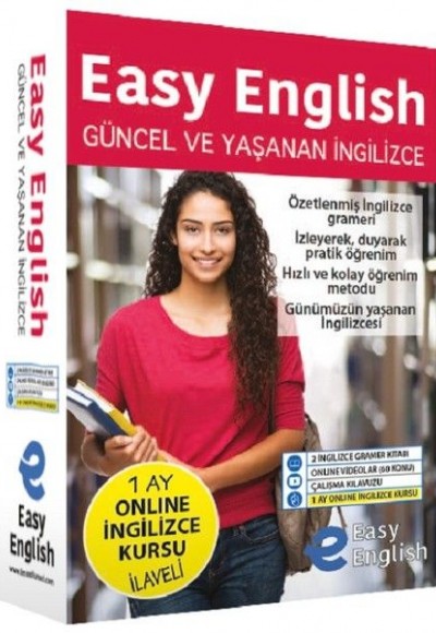 Easy English Güncel ve Yaşanan İngilizce Eğitim Seti Easy English Güncel ve Yaşanan İngilizce Eğitim Seti