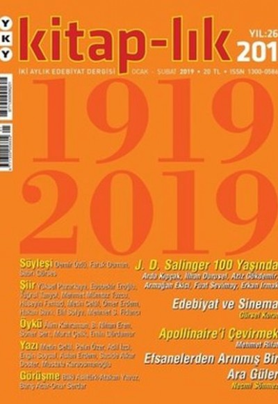 Kitap-lık 201 / Ocak - Şubat 2019 Kitap-lık 201 / Ocak - Şubat 2019