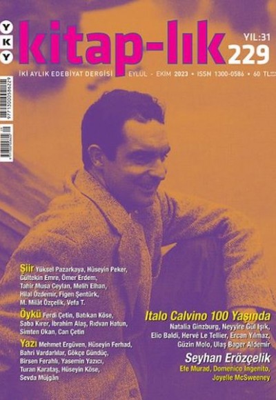 Kitap-lık Sayı 229 - Italo Calvino 100 Yaşında Kitap-lık Sayı 229 - Italo Calvino 100 Yaşında