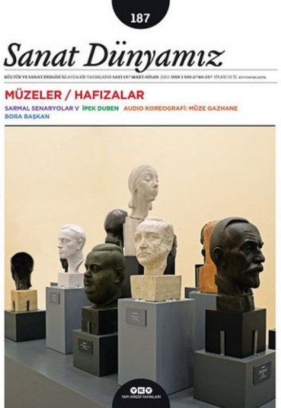 Sanat Dünyamız Sayı: 187 Sanat Dünyamız Sayı: 187