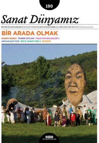 Sanat Dünyamız Sayı: 190 Sanat Dünyamız Sayı: 190