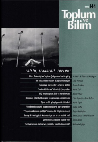 Toplum ve Bilim (Sayı: 126) Toplum ve Bilim (Sayı: 126)