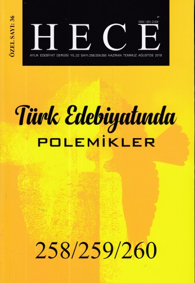 Türk Edebiyatında Polemikler Türk Edebiyatında Polemikler