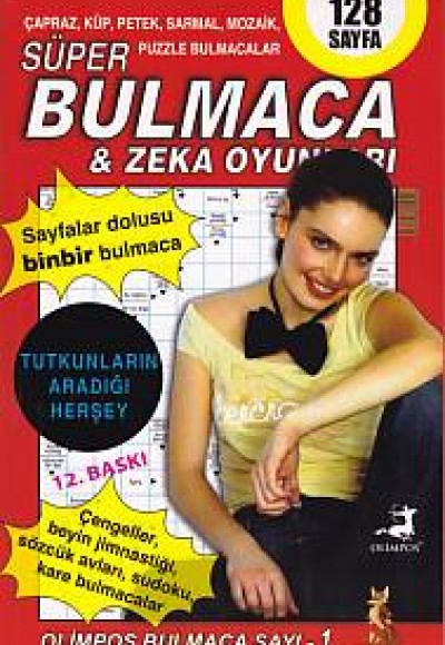 Olimpos Bulmaca Sayı: 1 Süper Bulmaca - Zeka Oyunları Olimpos Bulmaca Sayı: 1 Süper Bulmaca - Zeka Oyunları