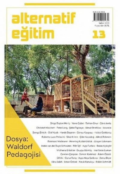 Alternatif Eğitim Dergisi Sayı 13 Alternatif Eğitim Dergisi Sayı 13