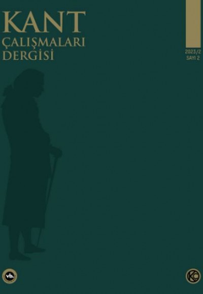 Kant Çalışmaları Dergisi Sayı 2 Kant Çalışmaları Dergisi Sayı 2