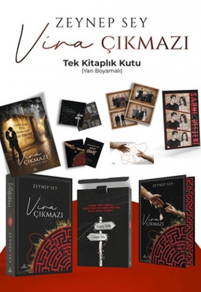 Vira Çıkmazı 1 - Tek Kitaplık Kutu Yan Boyamalı Vira Çıkmazı 1 - Tek Kitaplık Kutu Yan Boyamalı