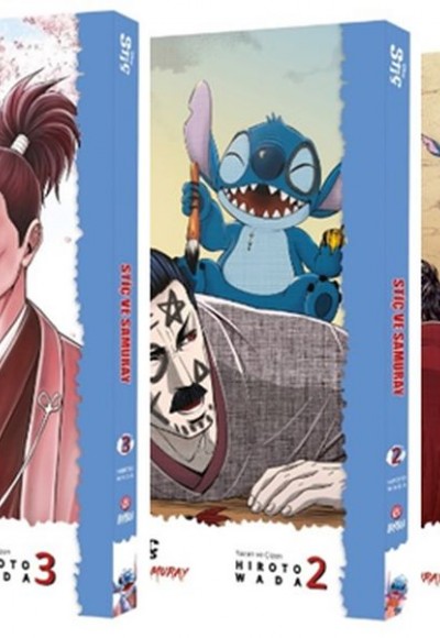 Disney Stiç ve Samuray 1-2-3 Kitap Set Disney Stiç ve Samuray 1-2-3 Kitap Set