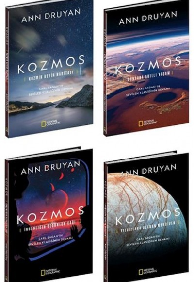National Geographic Kozmos Serisi 4 Kitap National Geographic Kozmos Serisi 4 Kitap