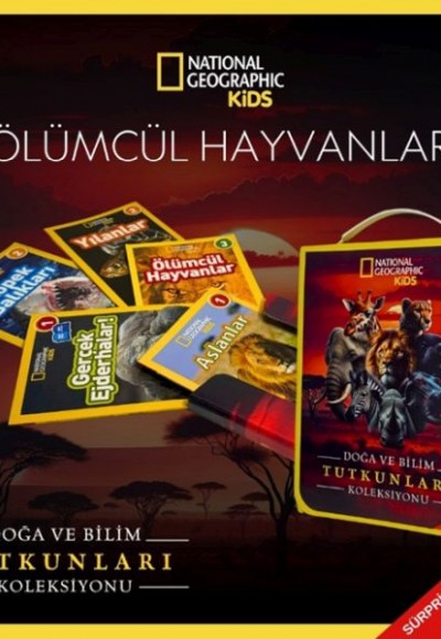 National Geographic Kids – Ölümcül Hayvanlar Koleksiyonu National Geographic Kids – Ölümcül Hayvanlar Koleksiyonu